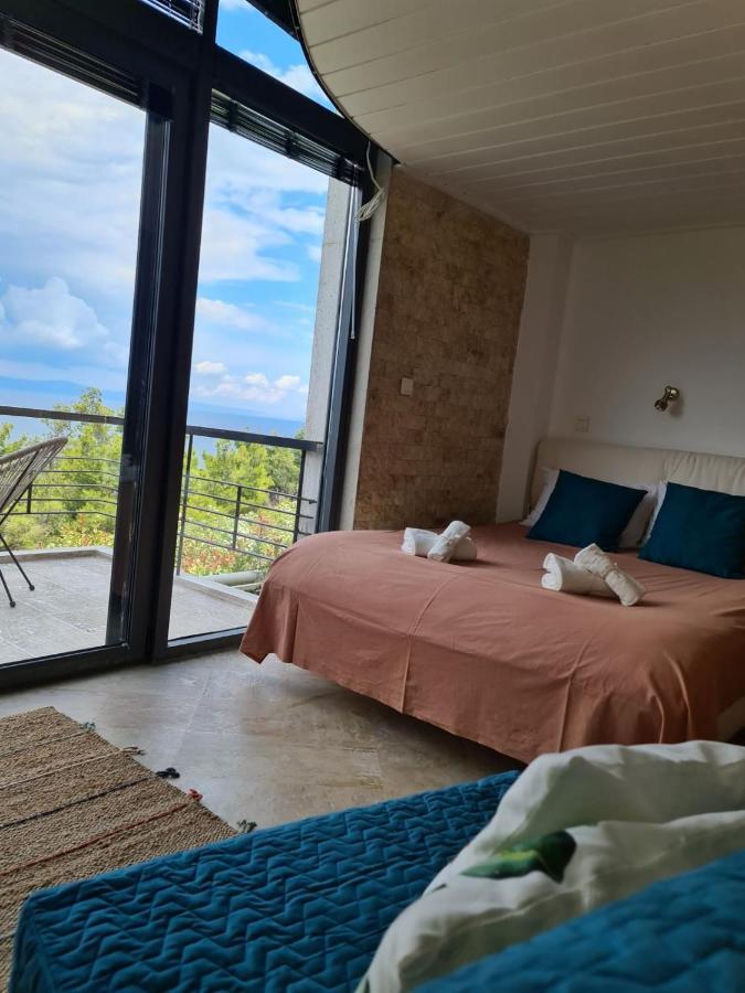 Janis Seaview Villa Nea Fokea Ngoại thất bức ảnh